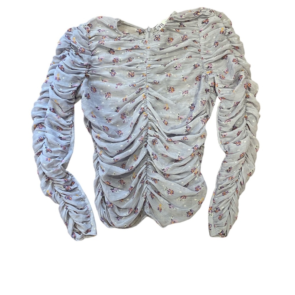Zara ruched top